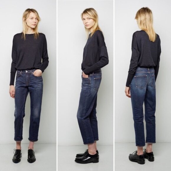 Acne Studios Denim - ACNE STUDIOS High Rise Row Straight Vintage Jeans